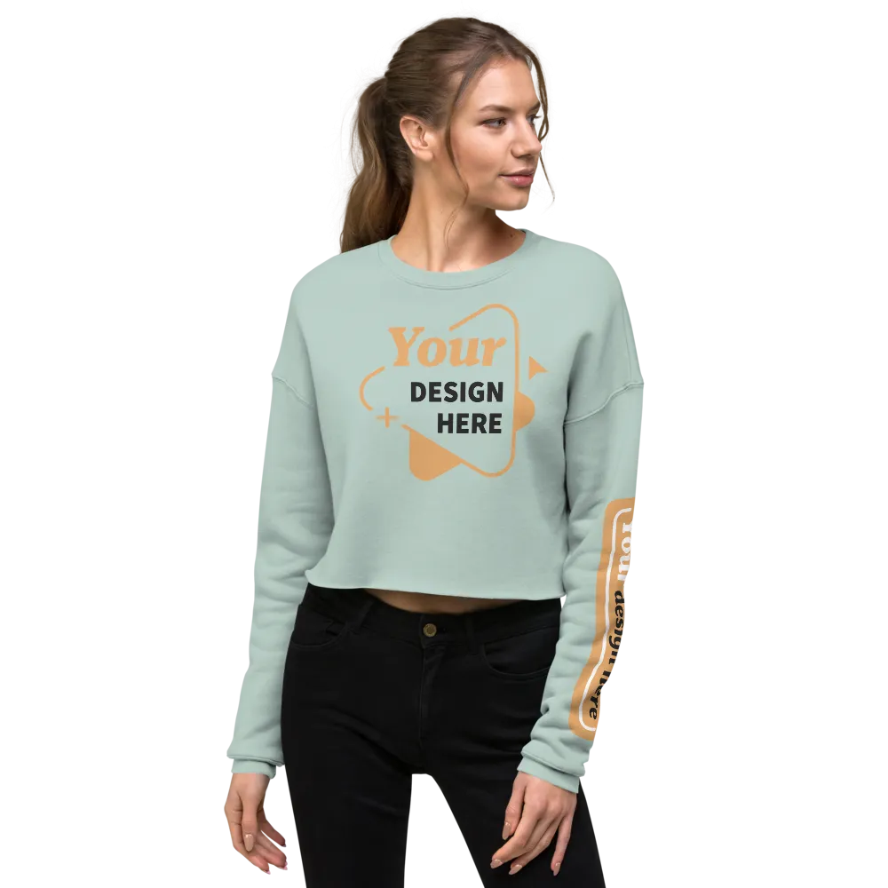 Women's Cropped Sweatshirt | Bella   Canvas 7503