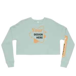 Women's Cropped Sweatshirt | Bella   Canvas 7503