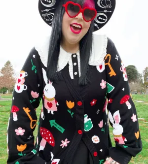 Wonderland Cardigan Sweater - Ladies Sizes S-3X