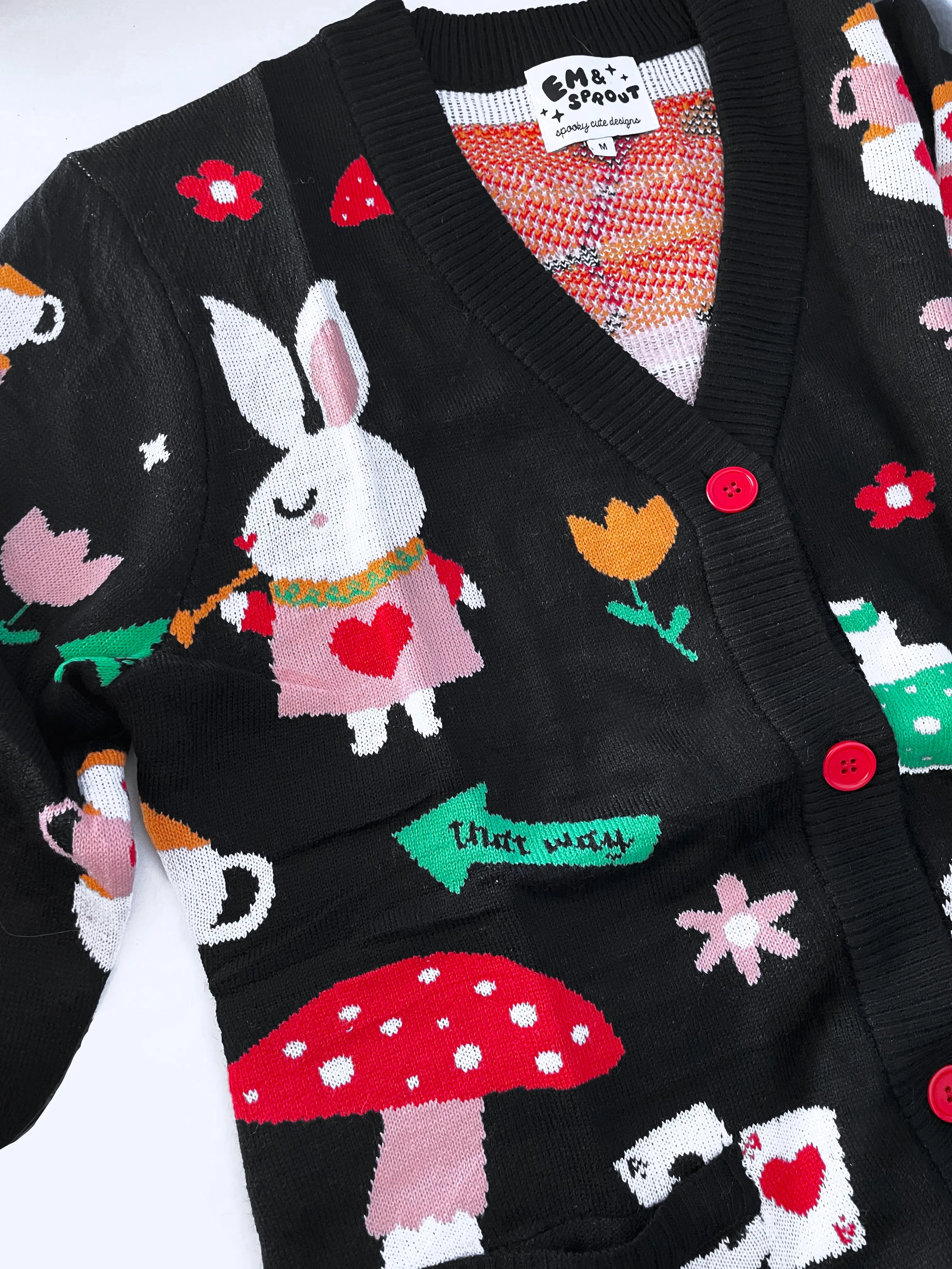 Wonderland Cardigan Sweater - Ladies Sizes S-3X