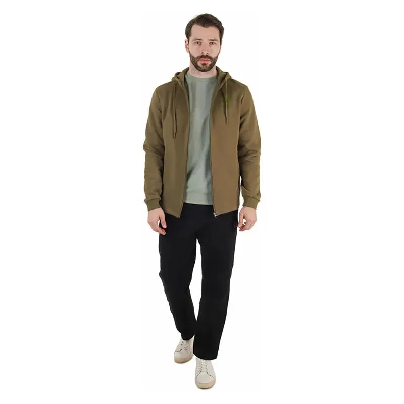 Zipped Hoodie Wave V2 Khaki